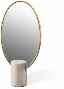 Pols Potten Железное овальное настольное зеркало  300-300-130