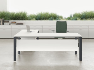 Секционный стол из меламина и металла