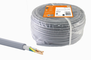 91259901 Кабель NYM-J 3х4 100 м ГОСТ STLM-0525369 TDM ELECTRIC