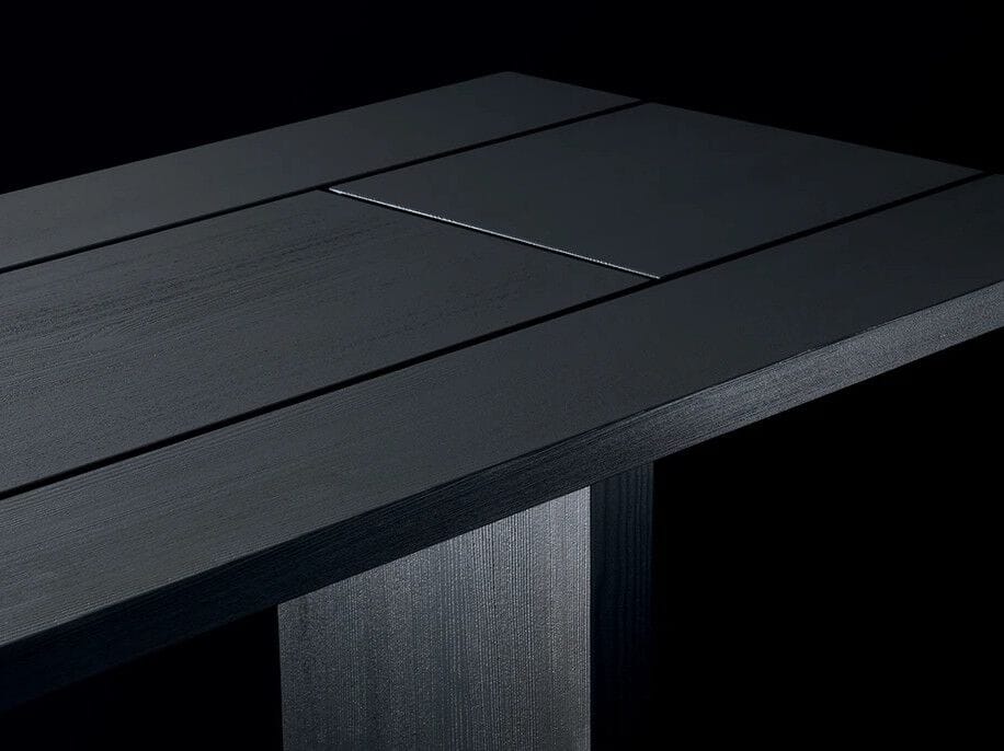 Прямоугольный обеденный стол из массива дерева Lando IPERBOLE ARCH-00150915 - Вид №1