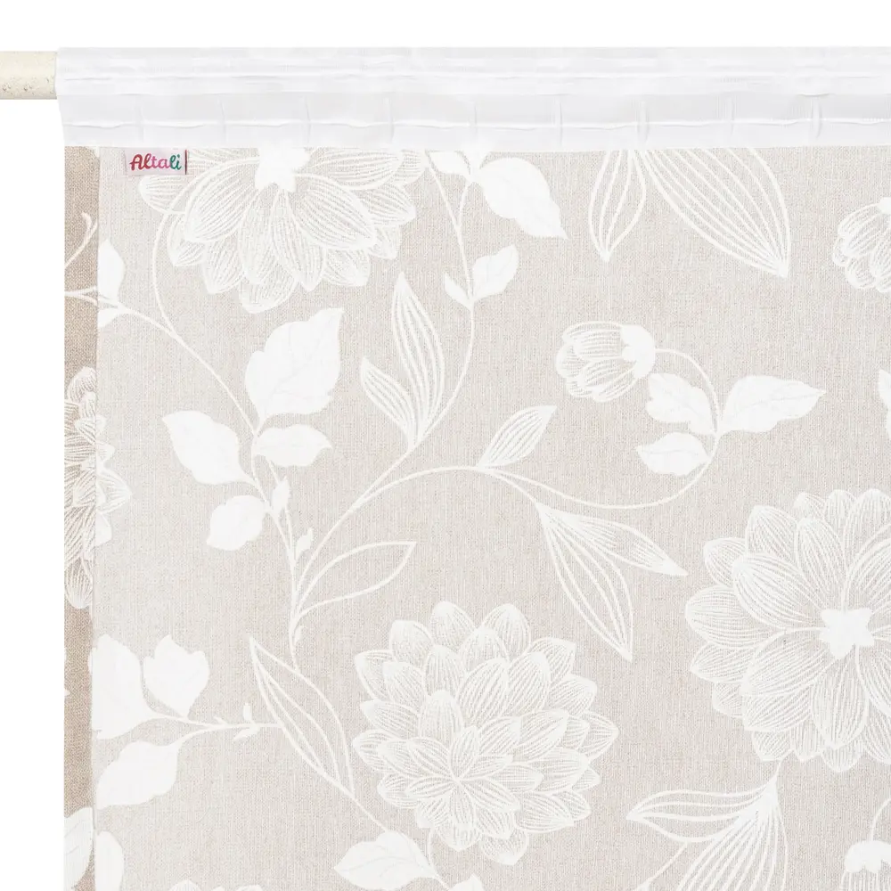 Штора на ленте Белиссимо 160x270 см цвет бежевый Altali STLM-2207412 - Вид №4