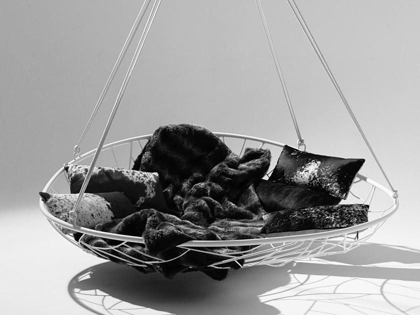 Studio Stirling 2-местное подвесное сиденье из стали с порошковым покрытием Basket sun-id-1385252 - Вид №2