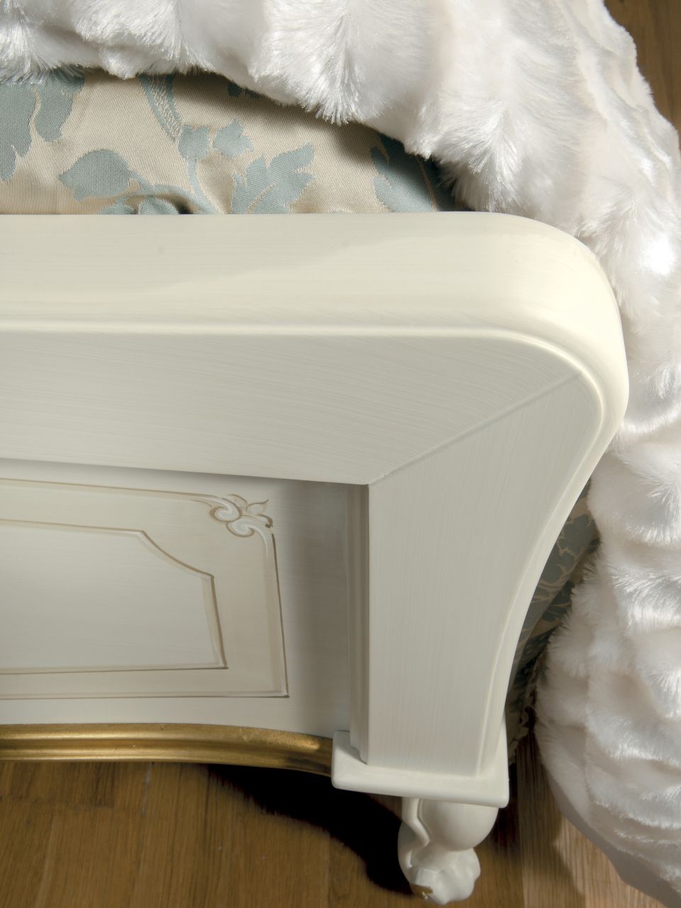 Деревянная двуспальная кровать CASA +39 La Fenice ARCH-00142643 - Вид №1