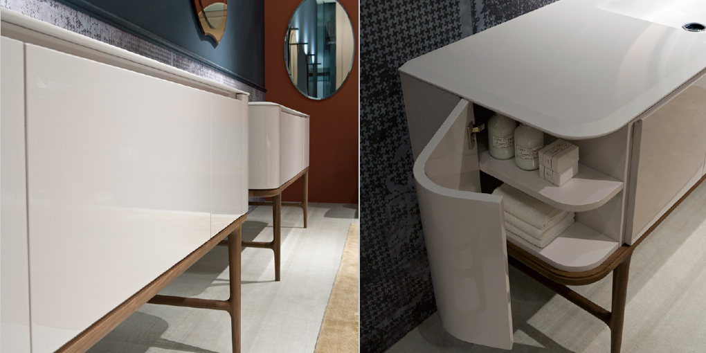 Комплект мебели №3 180 см Antonio Lupi ILBAGNO из ясеня Antoniolupi 3ILBAGNO - Вид №1