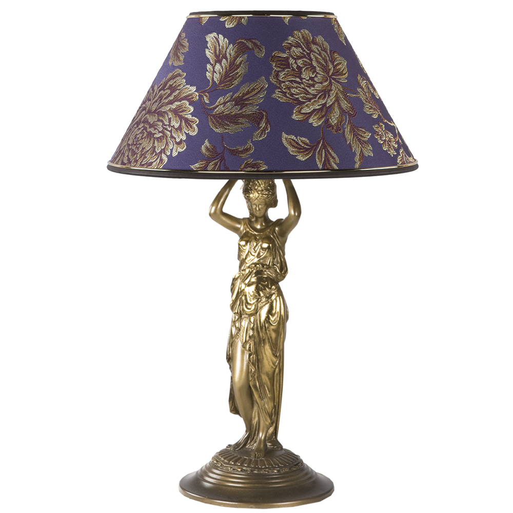 32074,34051 Настольная лампа Гречанка Маргарита Фиолет BOGACHO 4627138210772, 4627138151679