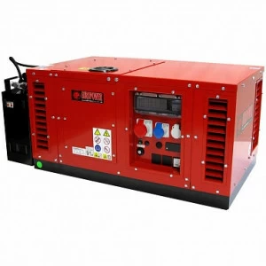 Бензиновый генератор Europower EPS12000TE в кожухе