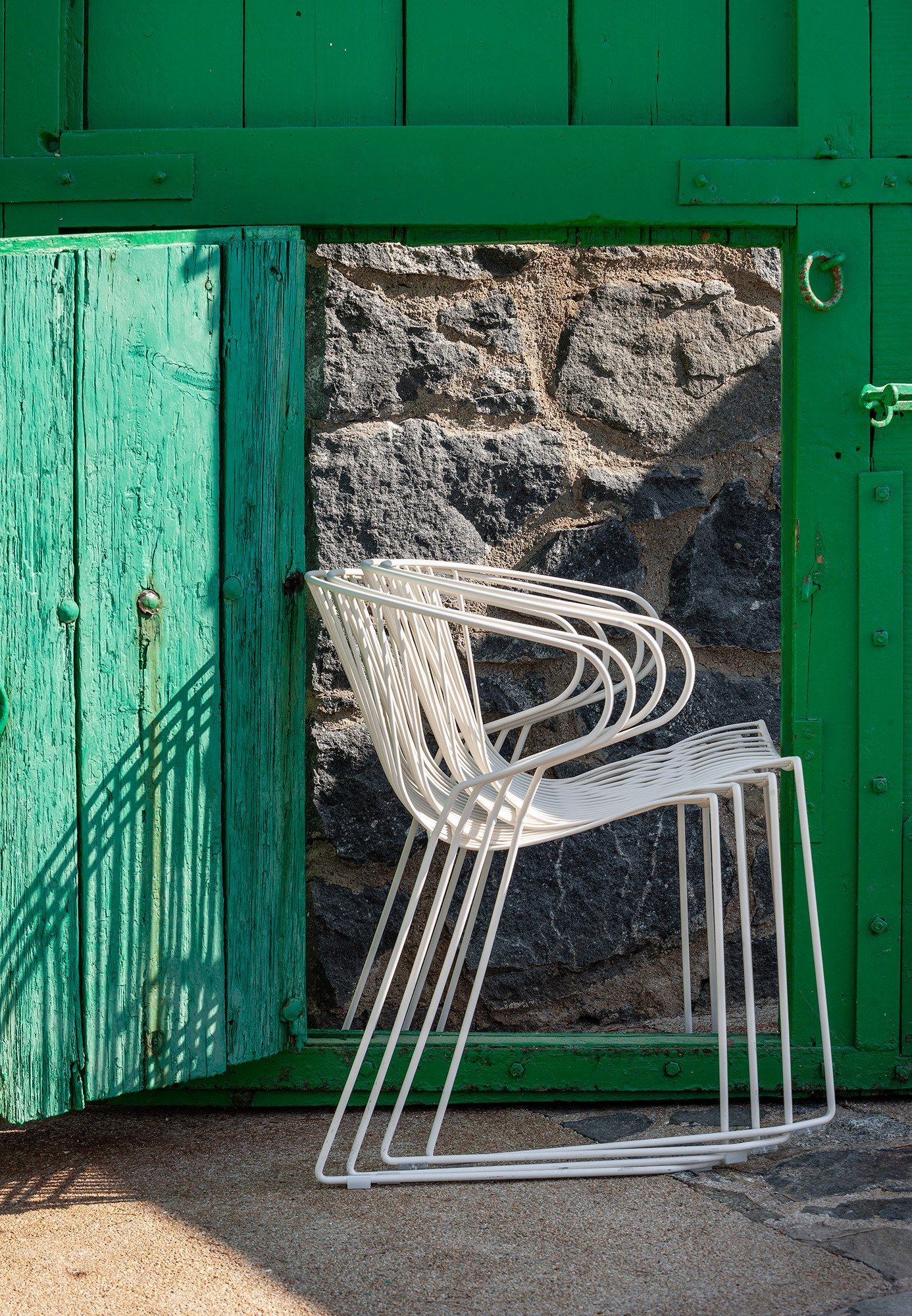 Штабелируемый стальной стул с подлокотниками iSimar Bolonia ARCH-00107047 - Вид №31