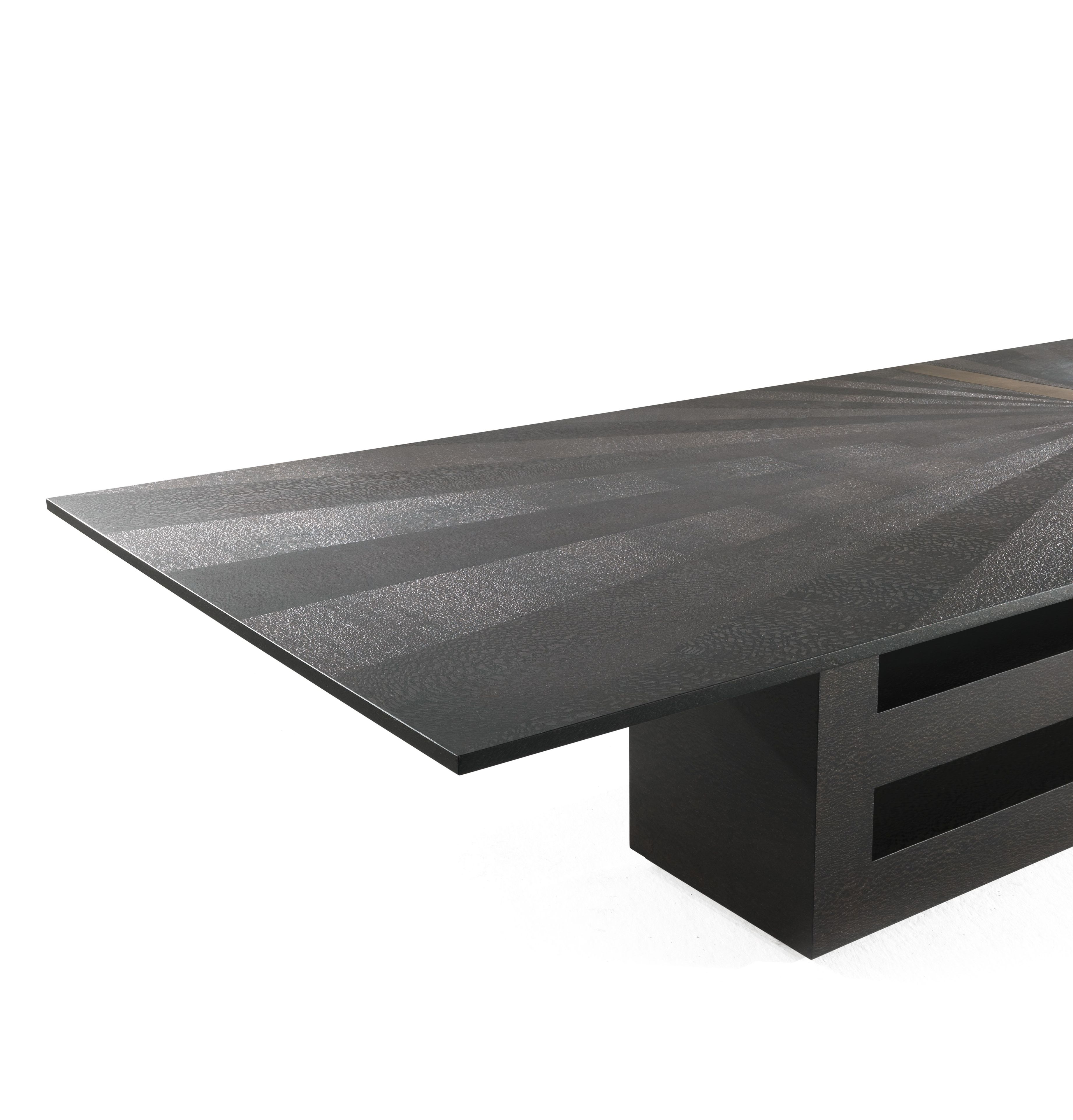 Деревянный прямоугольный стол для гостиной ETRO Home Interiors TIRTHA ARCH-00096651 - Вид №3