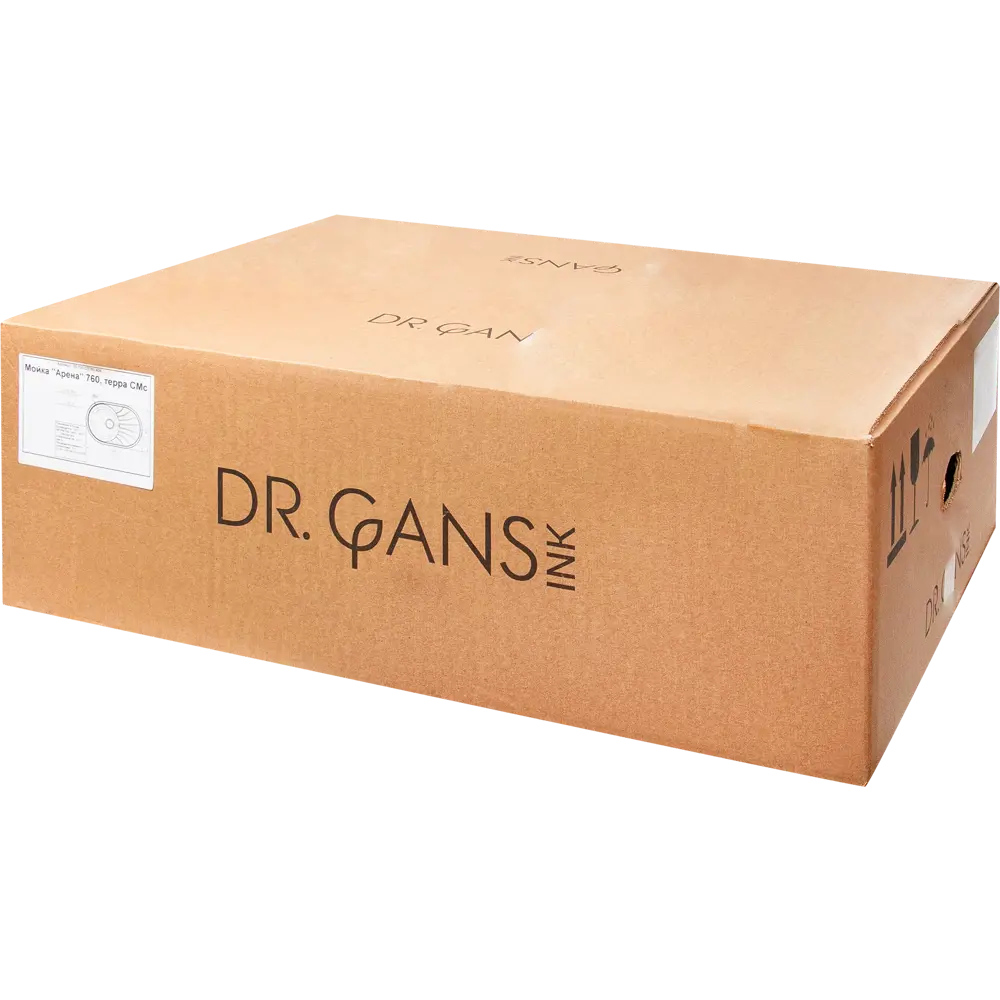 DR.GANS Арена - кухонная мойка из литого мрамора с крыльями 82502607 STLM-1566551 - Вид №5