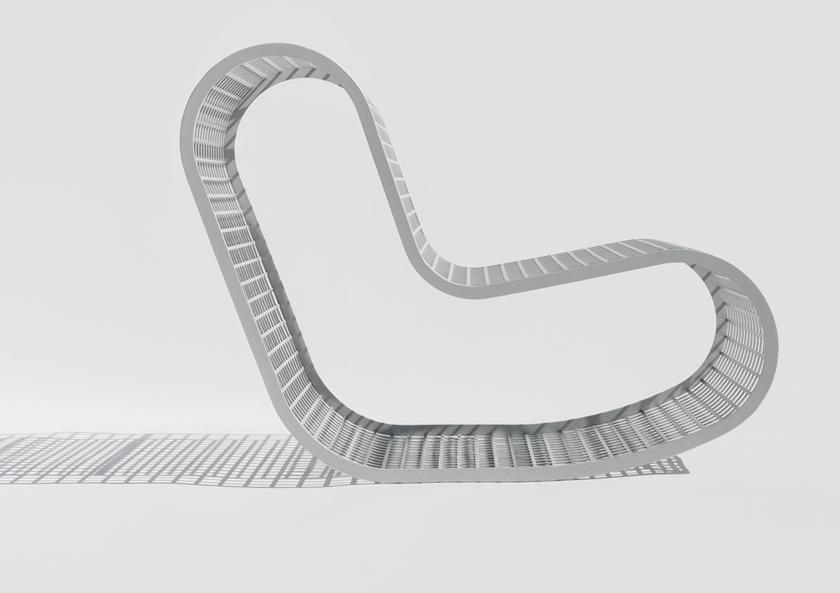 GANDIABLASCO Садовое кресло-качалка из алюминия Buit sun-id-1417512 - Вид №2