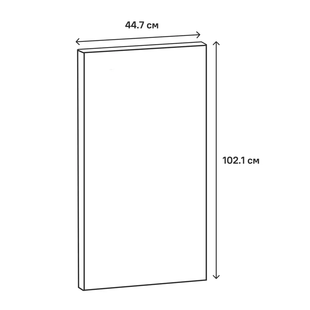 Фасад кухонный DELINIA ID Инта зеленый с филенкой 44.7×102.1 см 89349188 STLM-1539705 - Вид №5