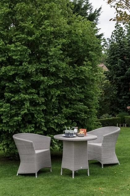 Kok Maison Круглый садовый стол из полиэтилена Résine fine sun-id-1437968 - Вид №3