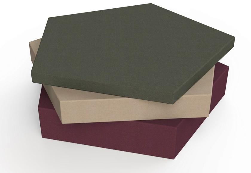 BuzziSpace Акустическая стеновая панель из ткани Buzziblox sun-id-1468904 - Вид №9