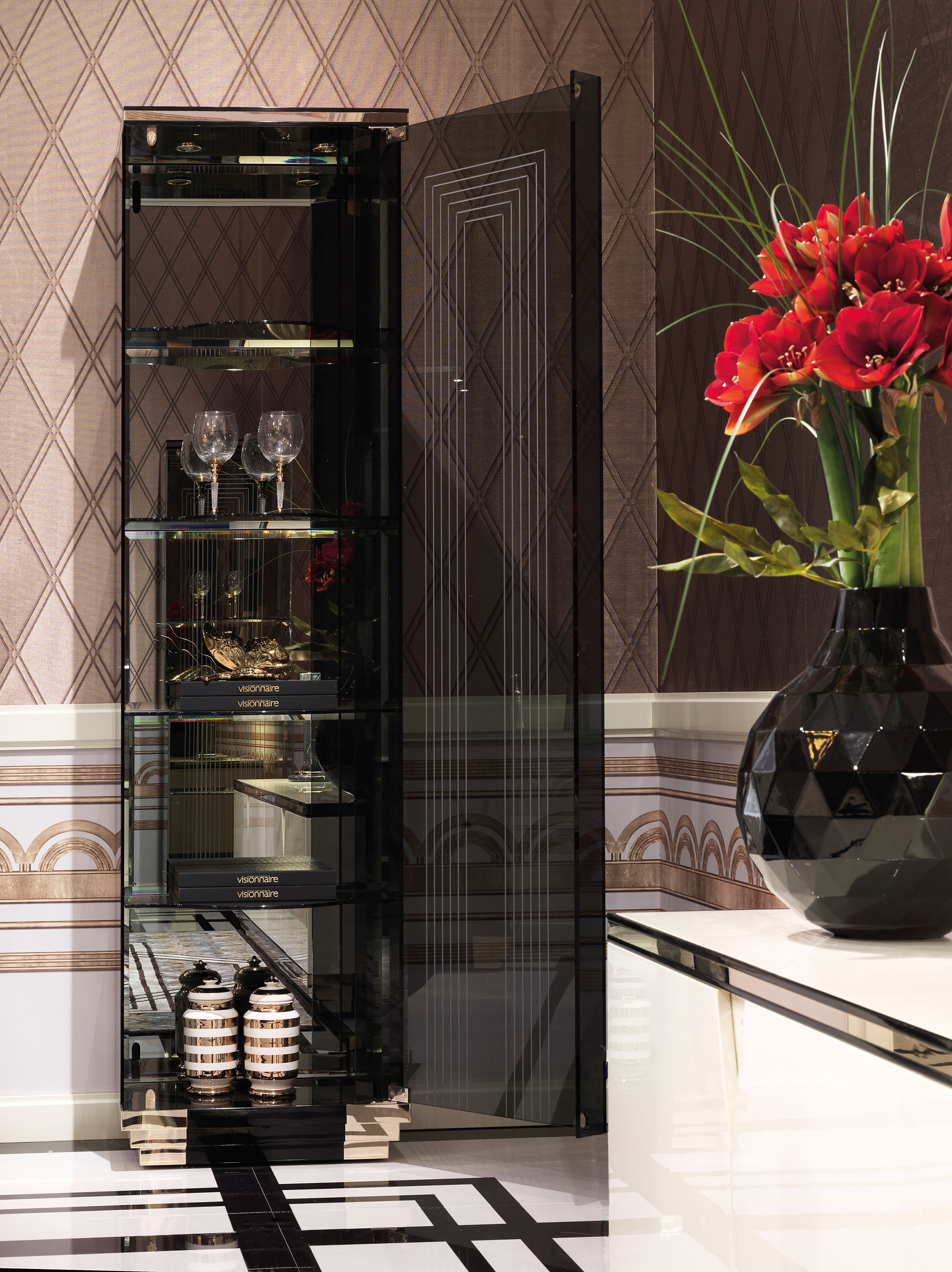 Berry Шкаф со стеклянной колонной Visionnaire  - Вид №2