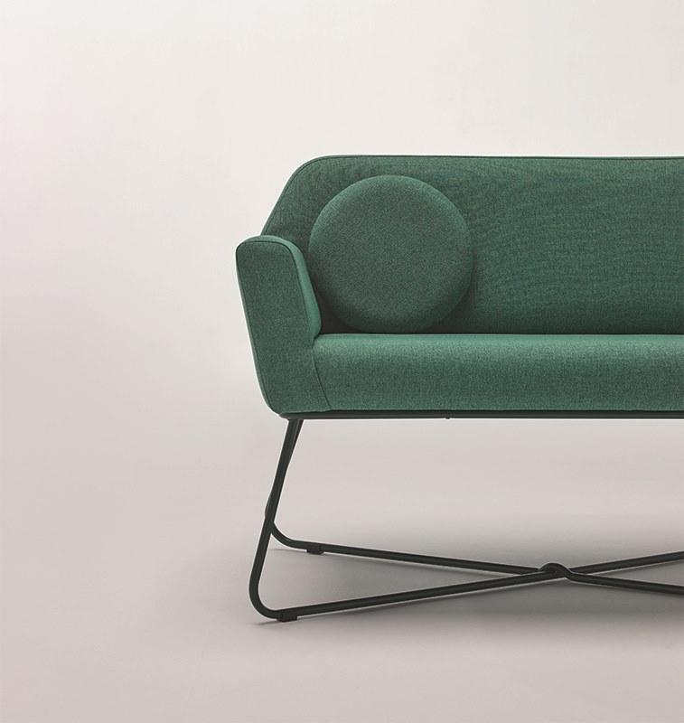 Mobboli 2-х местный кожаный диван Japan 15.002-p - Вид №2