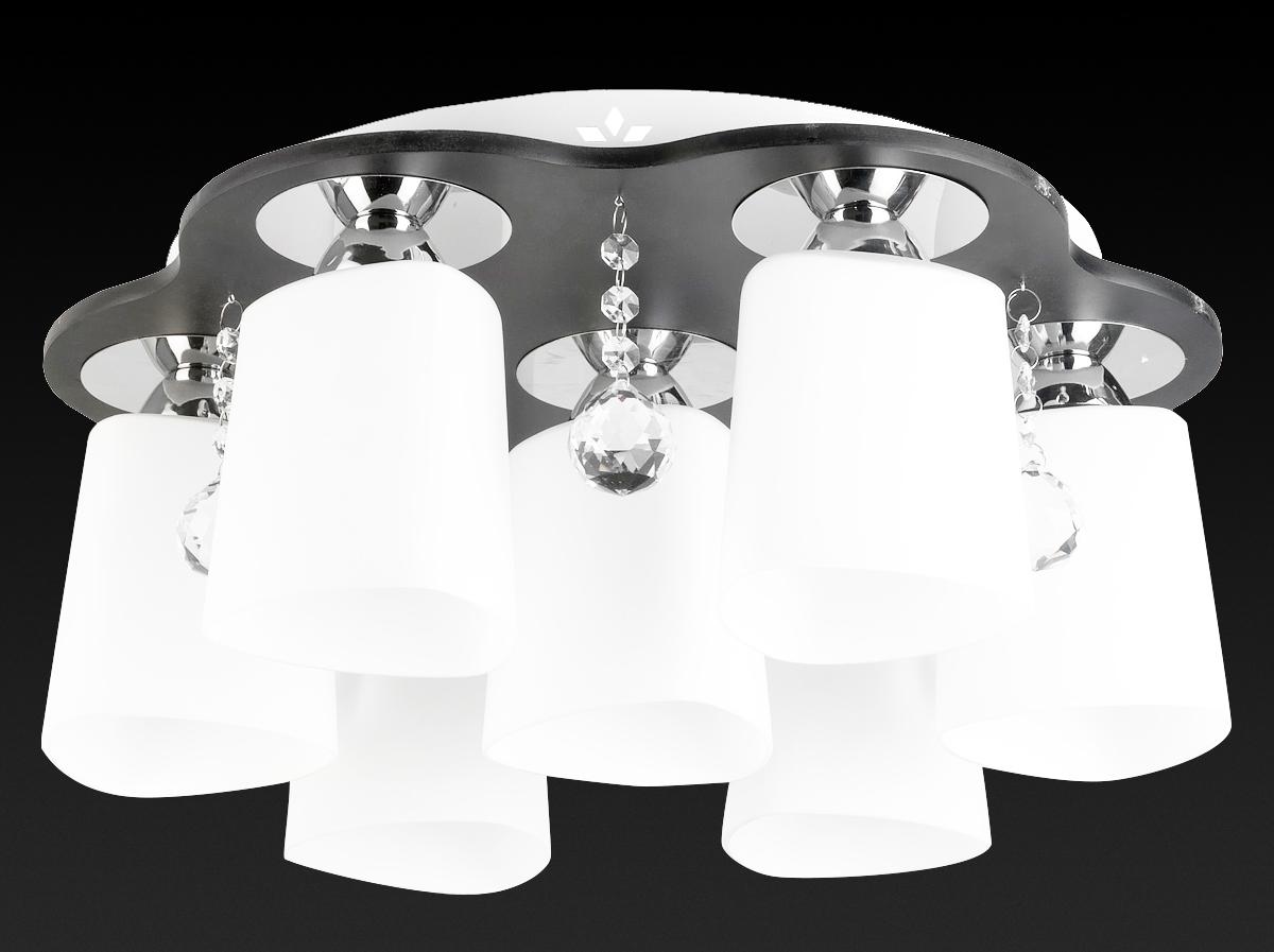 Потолочная люстра Toplight Marsha TL2680X-07WC TOPLIGHT ДИЗАЙНЕРСКИЕ, MARSHA 183561 Белый  - Вид №1