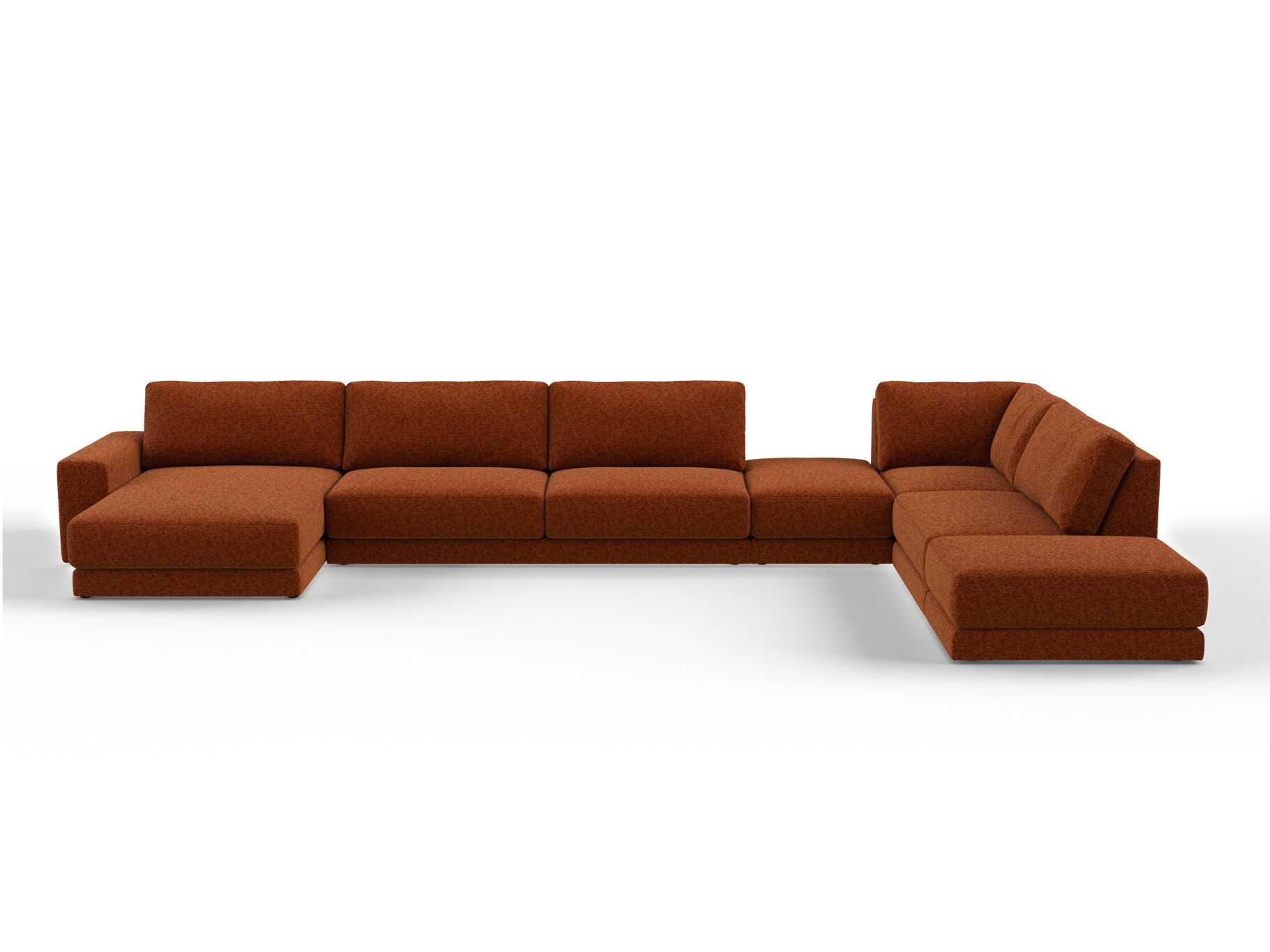 Угловой диван из ткани с полуостровом DÔME DECO Awaken ARCH-00099055 - Вид №13