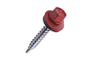 15547607 Кровельный саморез 4,8х29 RAL3005 красное вино 300шт ск293005ф Kenner