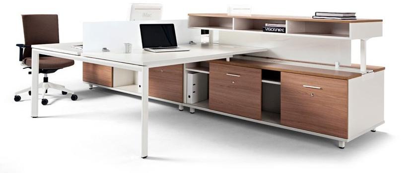 ACTIU Модульный стол со встроенной полкой sun-id-1477644 - Вид №7