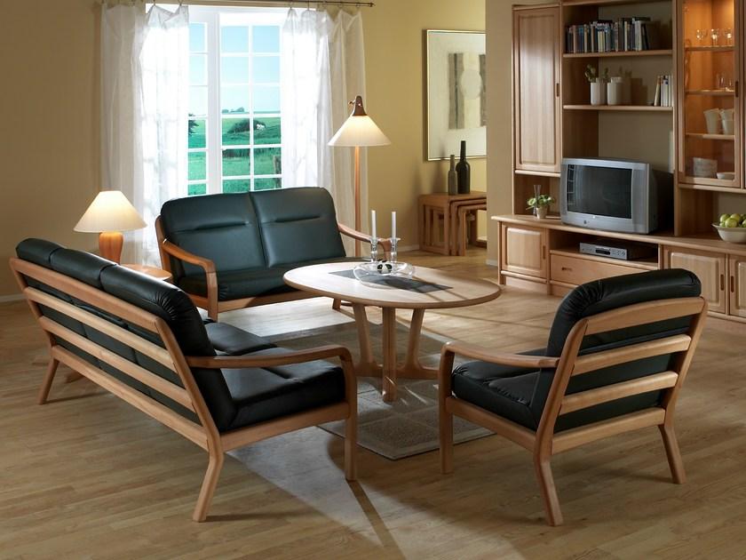 Dyrlund 2-х местный деревянный диван  1250/2  - Вид №1