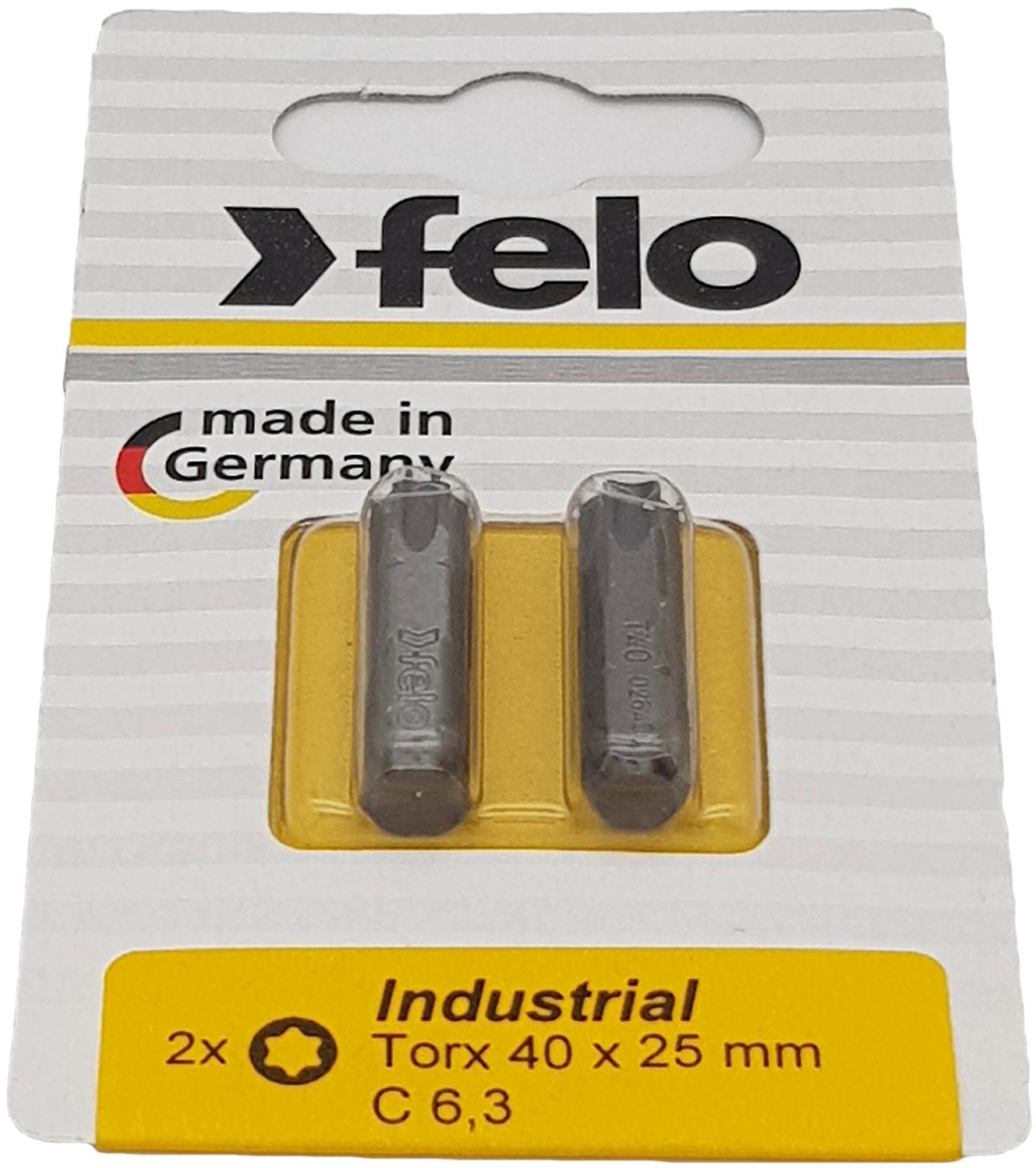 90485507 Бита Industrial 02640036 T40x25 мм, 2 шт. STLM-0246726 FELO