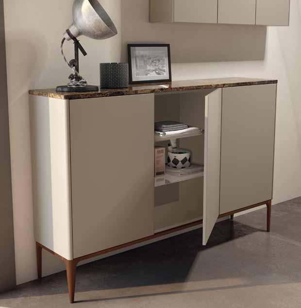 Mobiltesino Шкаф для ванной из ясеня с дверцами Suite sun-id-1445379 - Вид №1