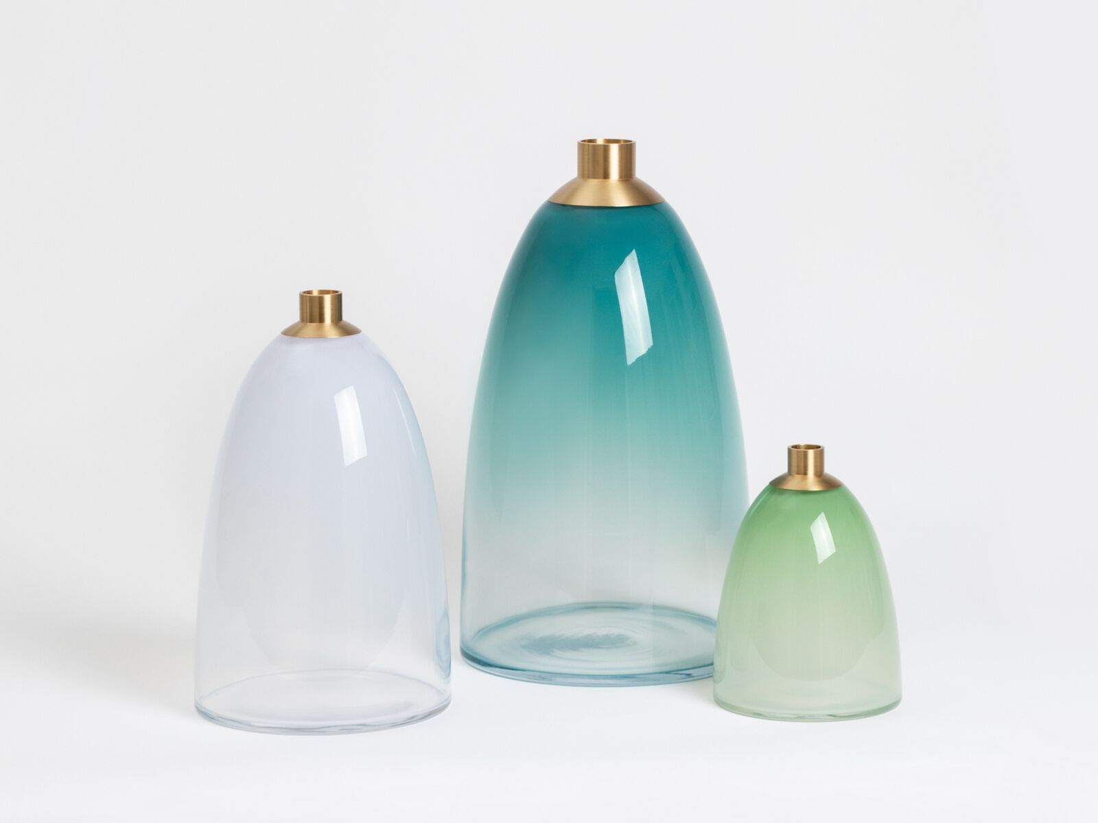 Круглая стеклянная ваза SkLO BLEND ARCH-00070668