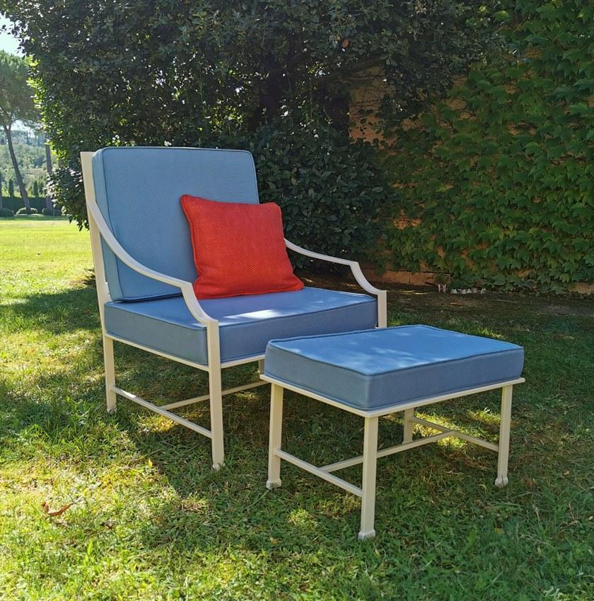OFFICINACIANI Садовое кресло из кованого железа с подлокотниками Perennial Gf4025ar  - Вид №1