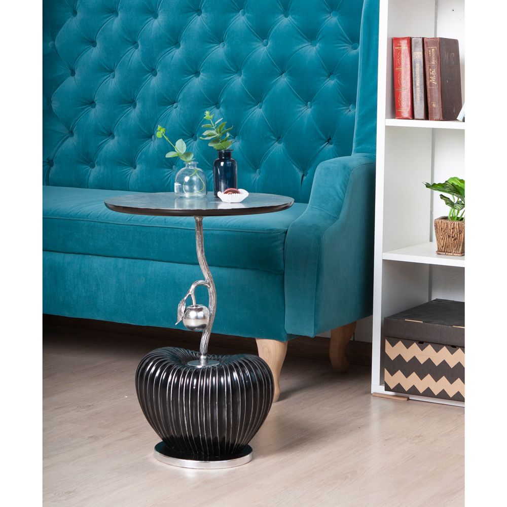 17137 Столик декоративный Эдем Серебро BOGACHO 4627179652722 - Вид №2