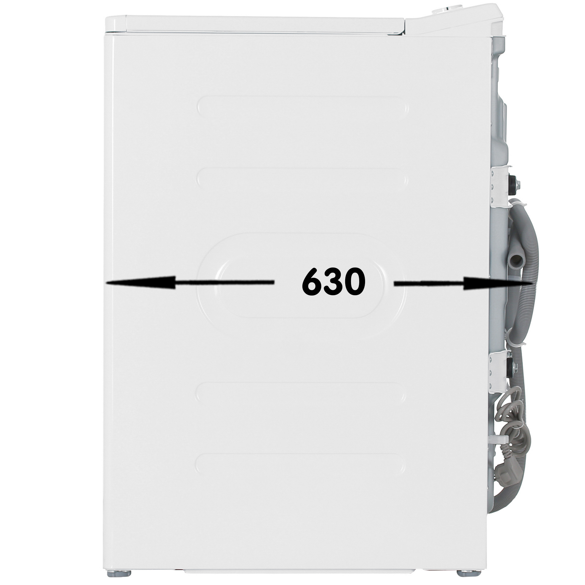 5047771 Стиральная машина DEXP WM-E712SMA/WWI белый STDN-0023276 - Вид №3