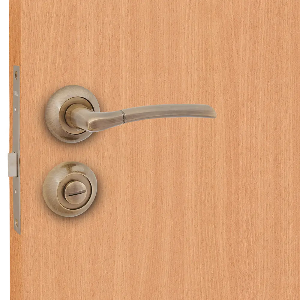 Дверные ручки PUNTO Ardea с механизмом запирания в элегантном бронзовом исполнении 85202164 STLM-0059787 - Вид №7