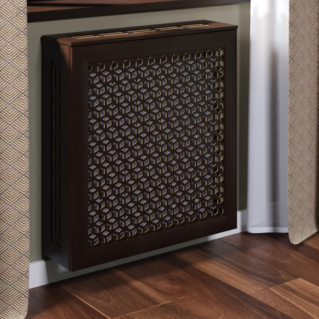 Экран для радиатора 60х60 см Илона венге STELLA Standart STSR-1161 - Вид №1