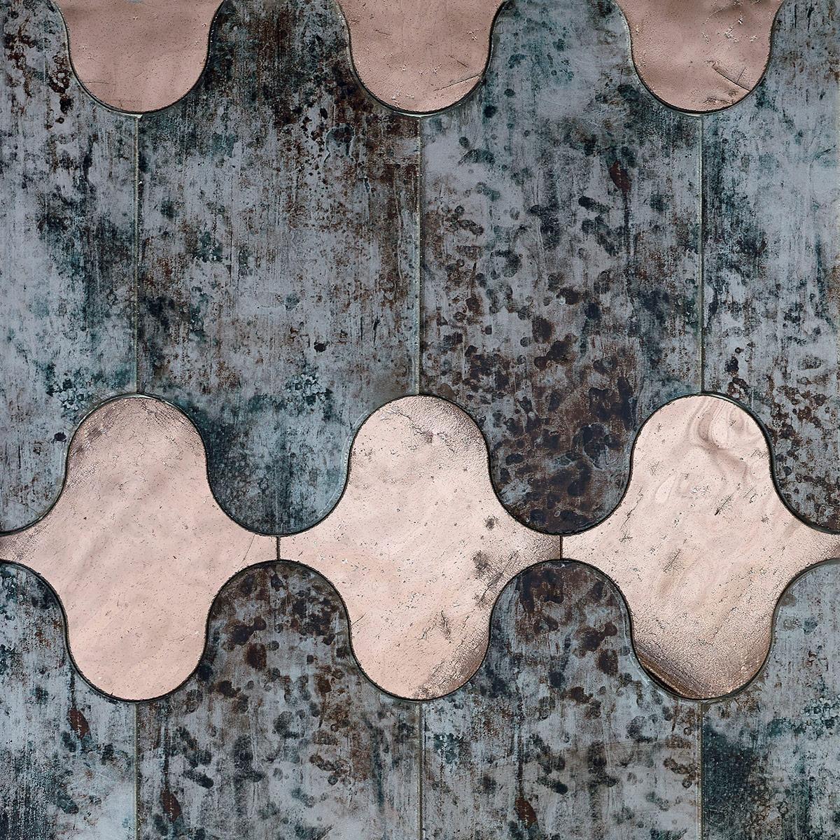 SICIS Bucolico Black Bo-Grey Vetrite Tile sun-id-1991302 - Вид №40