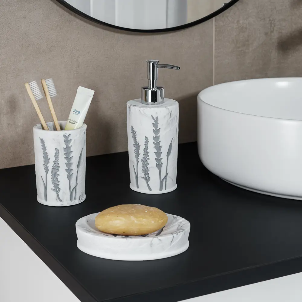 Стакан для зубных щеток Verran Violet - элегантный органайзер для ванной 89384101 STLM-1579351 - Вид №4