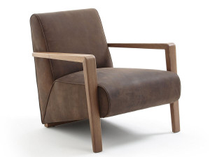 Кожаное кресло