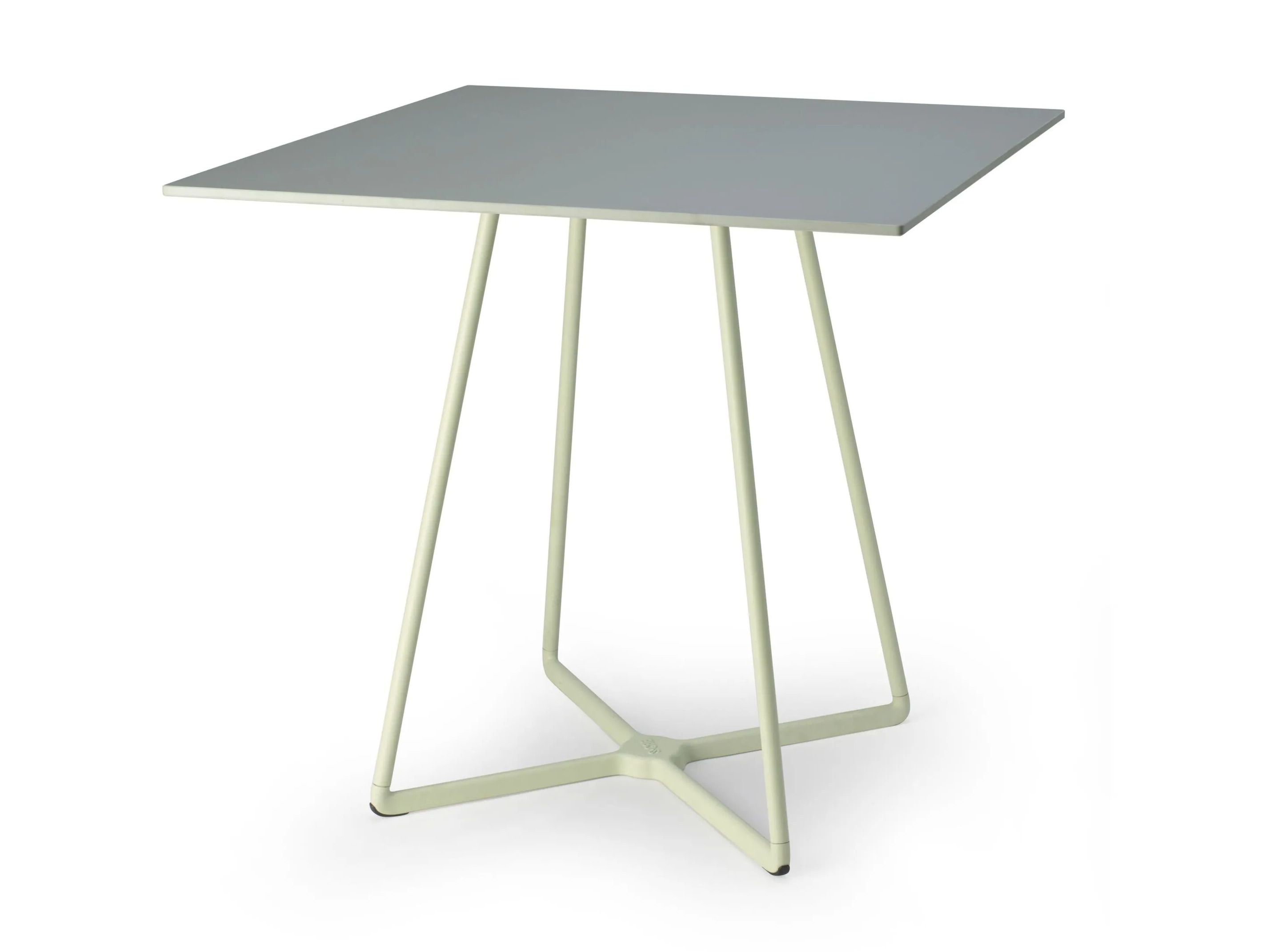 Алюминиевый и стальной контрактный стол с 4-спицевым основанием S-CAB Atomo ARCH-00086411