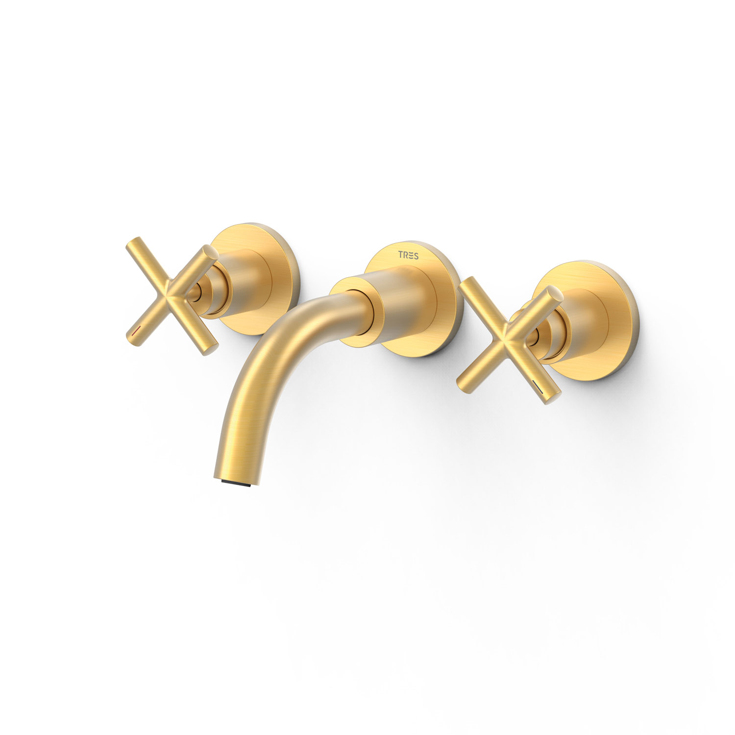 Скрытый смеситель для раковины MONTBLANC с 3 отверстиями-28330001OM TRES Mont Blanc