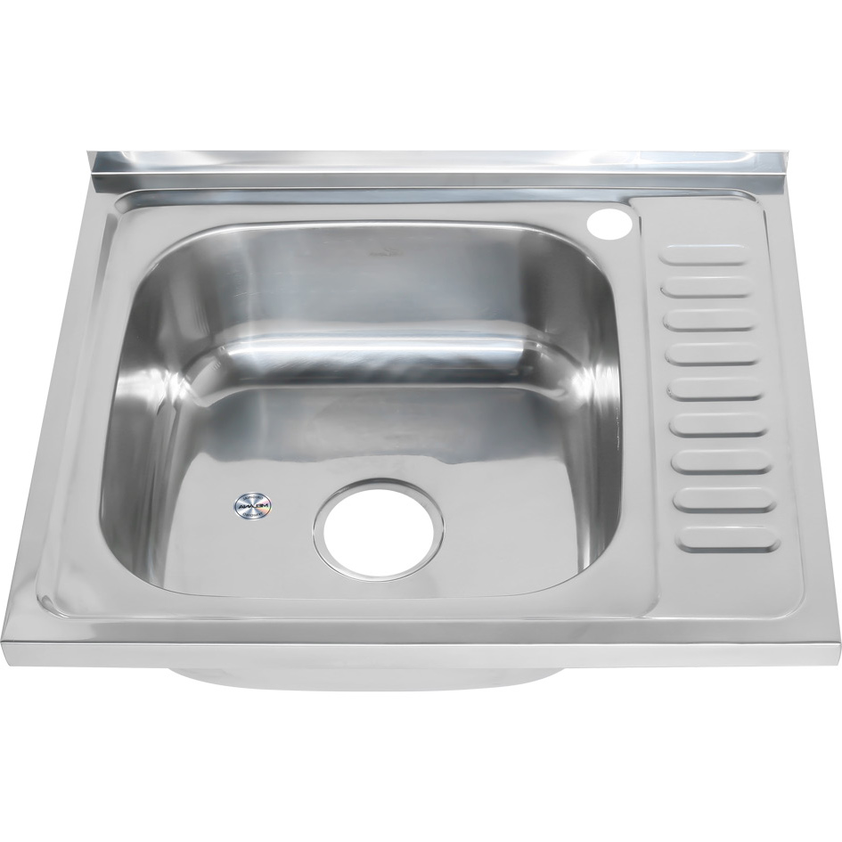 Мойка 6050 L MELANA 0,4/160 накладная прямоугольная (127 t L*20) 127 t L (*20) - Вид №2