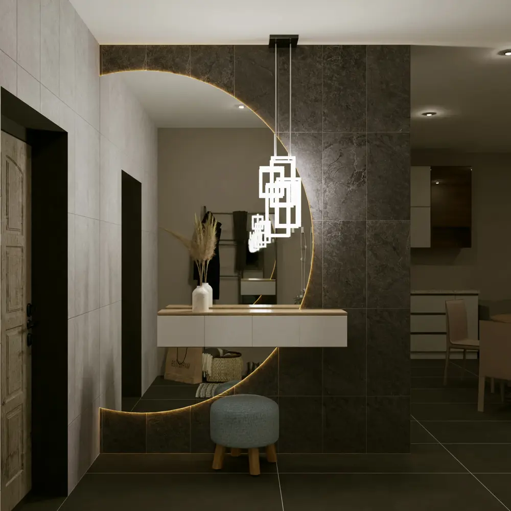 Настенная плитка Axima Фудзи 30x60 см 1.62 м² матовая цвет антрацит STLM-2133734 - Вид №5