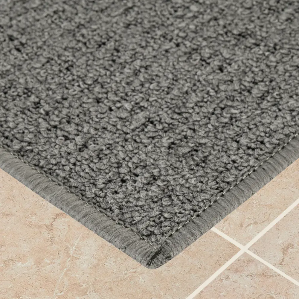 Коврик Детройт 40x60 см, полипропилен/резина, цвет серый CTIM STLM-2058943 - Вид №1