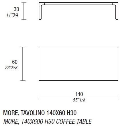 ESTEL GROUP Низкий прямоугольный журнальный столик More sun-id-1472127 - Вид №4