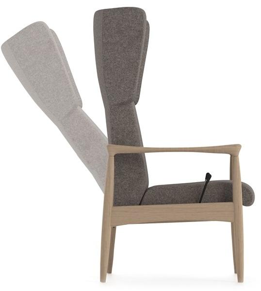 PIAVAL Кресло Recliner из ткани с подлокотниками Pia | health & care 49-63/3rg - Вид №2