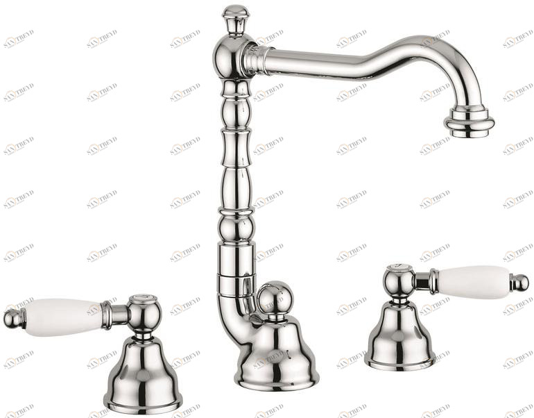 EMMEVI RUBINETTERIE Смеситель для раковины с автоматическим сливом Decò ceramic sun-id-1375547