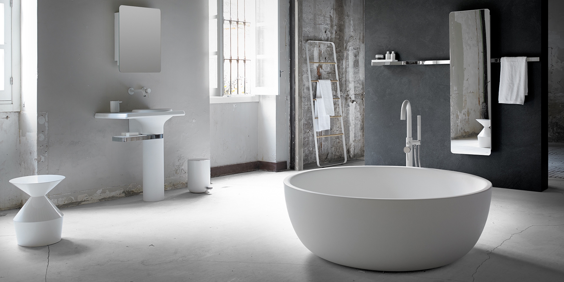 VS002 Напольная раковина стоящая прямоугольная Inbani  - Вид №1