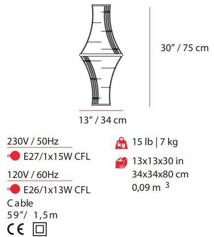 UTU Soulful Lighting Настольная лампа из железа Extrude Santreyd sun-id-1430939 - Вид №5