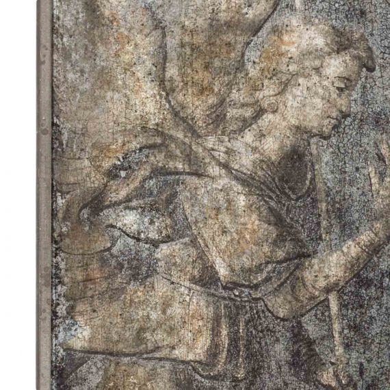 078555 Стеклянная панель христианская тематика Francisco Segarra Santreyd  - Вид №2