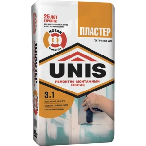 Клей-шпатлевка Unis Пластер 20 кг