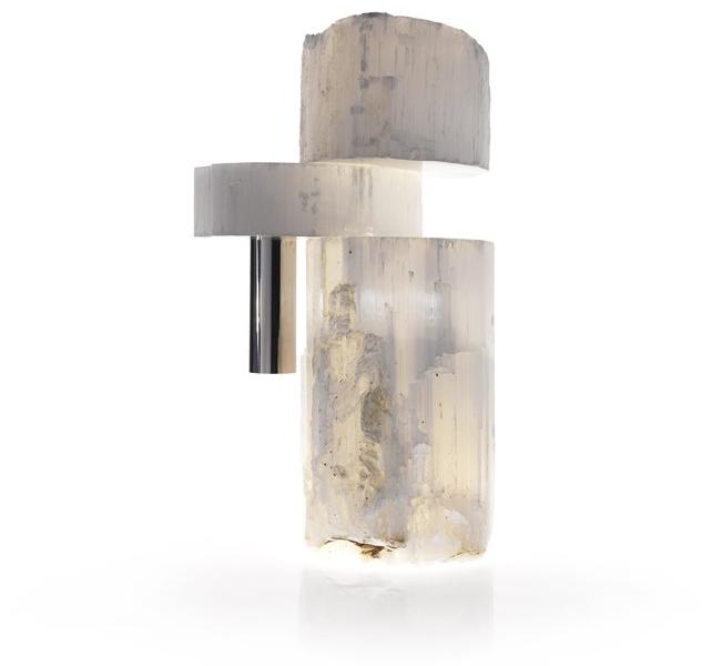 JCP UNIVERSE Круглый журнальный столик из селенита sun-id-1437403 - Вид №5