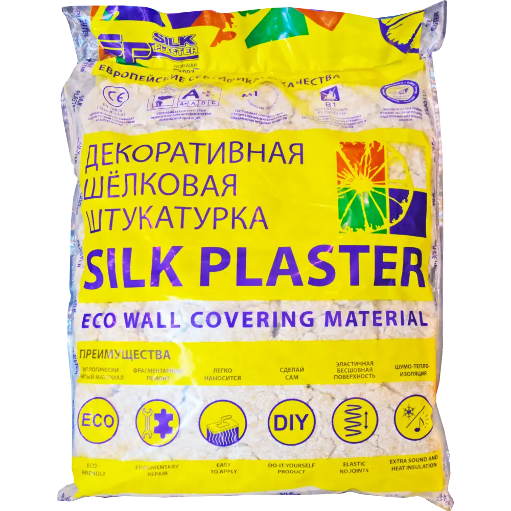 Жидкие обои Silk Plaster Норд 921 1.2 кг цвет голубой 82453452 STLM-2074130  - Вид №1