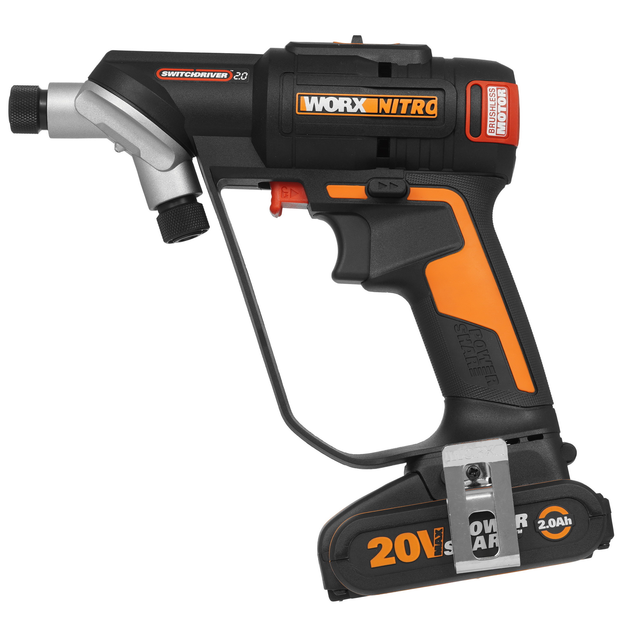 Дрель-шуруповерт Worx Switchdriver 2.0 WX177 PowerShare 20V 9083044 STDN-0072412